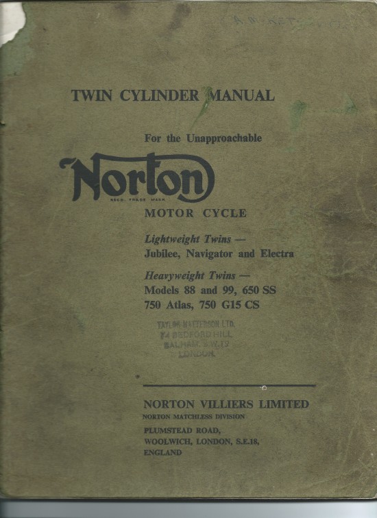 Twin Cylinder Manual